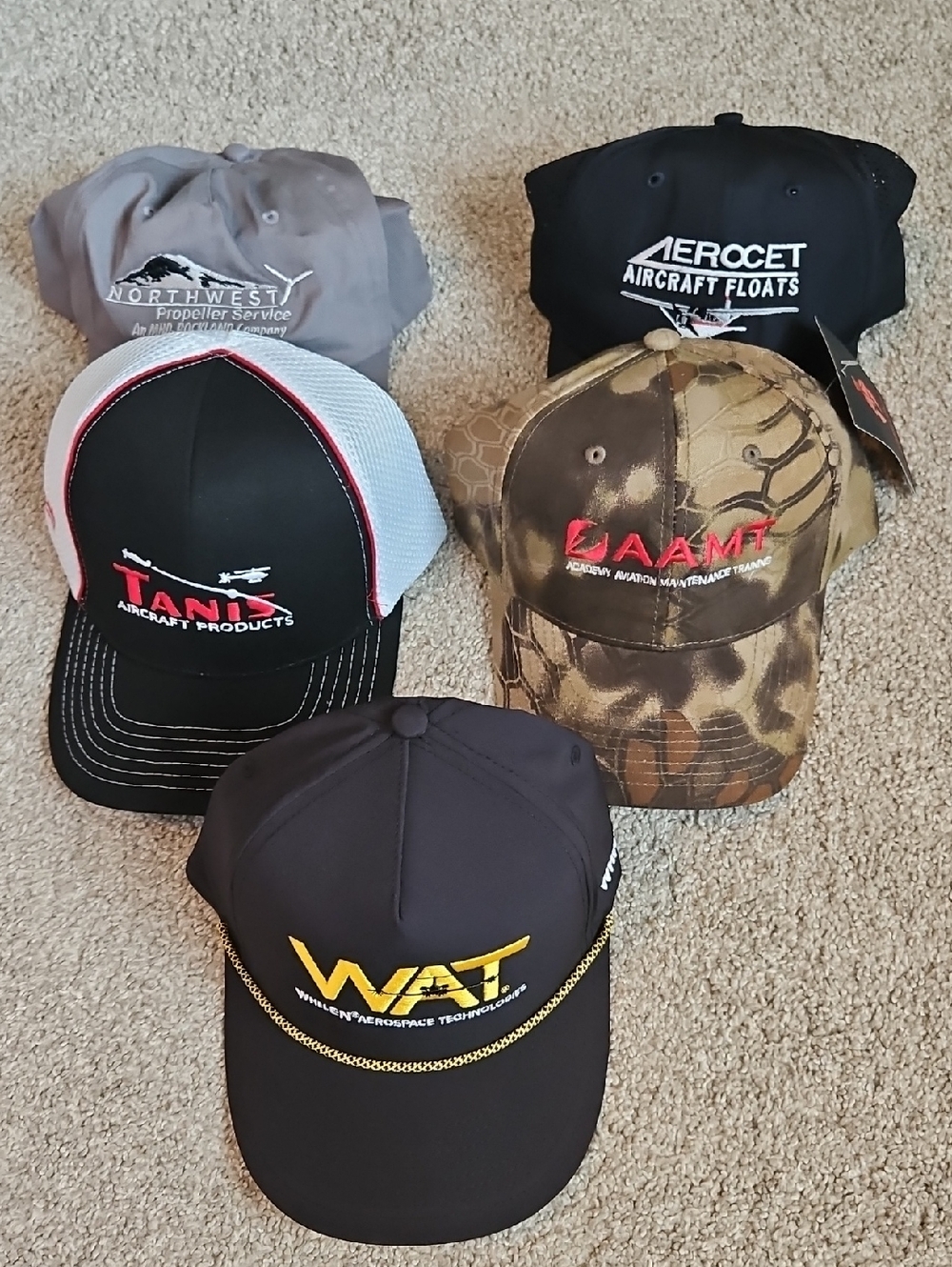 Aviation Trucker Hat Bundle. NWT And NWOT
